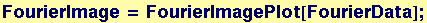 FourierImage = FourierImagePlot[FourierData] ;